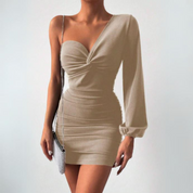 Marta Kleid | Atemberaubendes One-Shoulder Bodycon-Kleid für besondere Anlässe