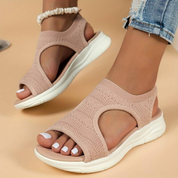 Bequeme Keil sandalen | Orthopädische Sommersandalen für ganztägige Unterstützung & Stil