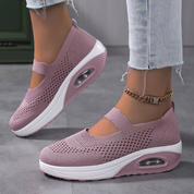 Bequeme Slip On Sneakers | Lässige bequeme orthopädische Schuhe für Frauen