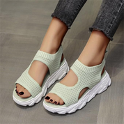 Luisa Sandalen | Damen-orthopädische Sandalen mit Aussparungsdesign