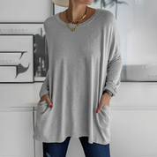 Dulcie Pullover | Damen-Pulli mit praktischen Taschen