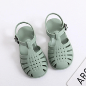 Sofia Sandalen | Stilvolle flache Jelly-Sandalen mit weicher Sohle und Hohlmuster