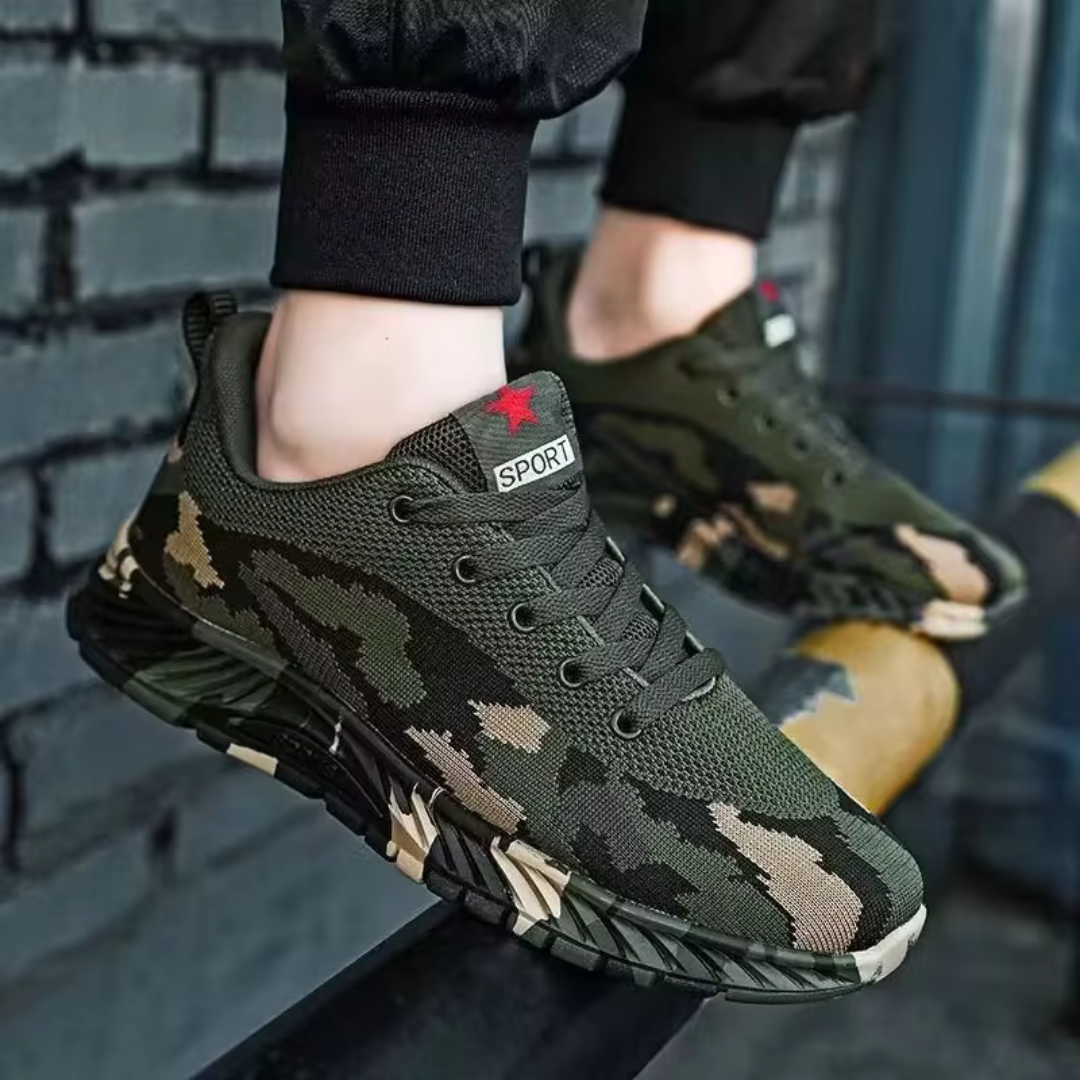 Camouflage Sneakers | Bequeme Eleganz: Trendige Damen Schuhe