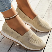 Nina Loafers | Bequeme orthopädische Slip-On-Loafer aus Mesh für den Sommer