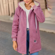 Emma Fleecejacke | Kapuzenjacke aus Weichem Fleece