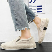 Hans Loafers | Atmungsaktive Slip-On-Loafer aus Canvas mit weicher Sohle