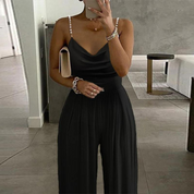 Lena Jumpsuit | Eleganter rückenfreier Jumpsuit für Abendveranstaltungen und Partys