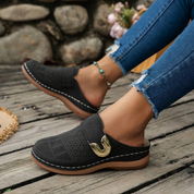 Orthopädische Sandalen | Bequeme Slip-On Keilsandalen für den täglichen Gebrauch