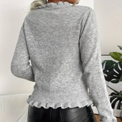 Lea Strickjacke | Hochwertige Komfort-Strickjacke für den täglichen Eleganz