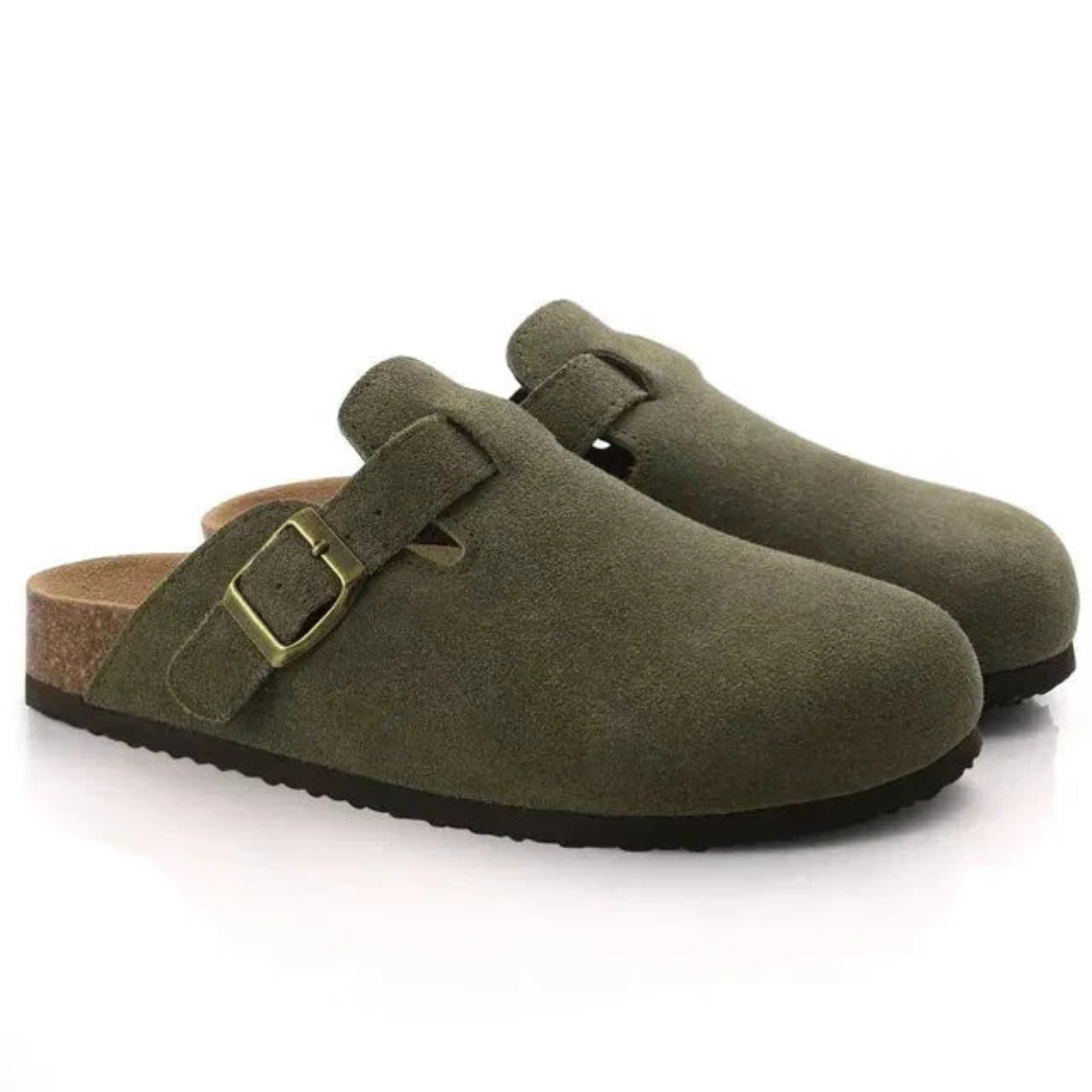 Boston Slippers | Herren Suede Old Money Stil Slipper, Elegant und Komfortabel