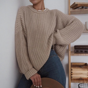 Ineke - Damen-Strickpullover | Für Herbstabende