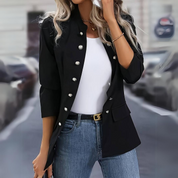 Meinzo Damenblazer | Eleganter taillierter Blazer für Frauen - Perfekt fürs Büro