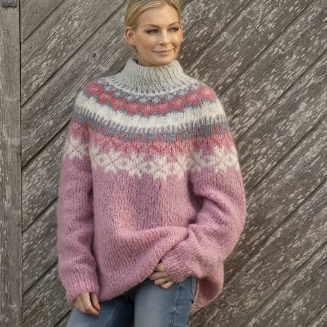 Ronja Pullover | Pullover mit schönem Muster für Damen