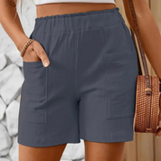 Marta Shorts | Elastische Baumwollshorts für Damen