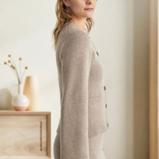 Anna Knopf-Cardigan | Weicher Cardigan mit Knopfdetails