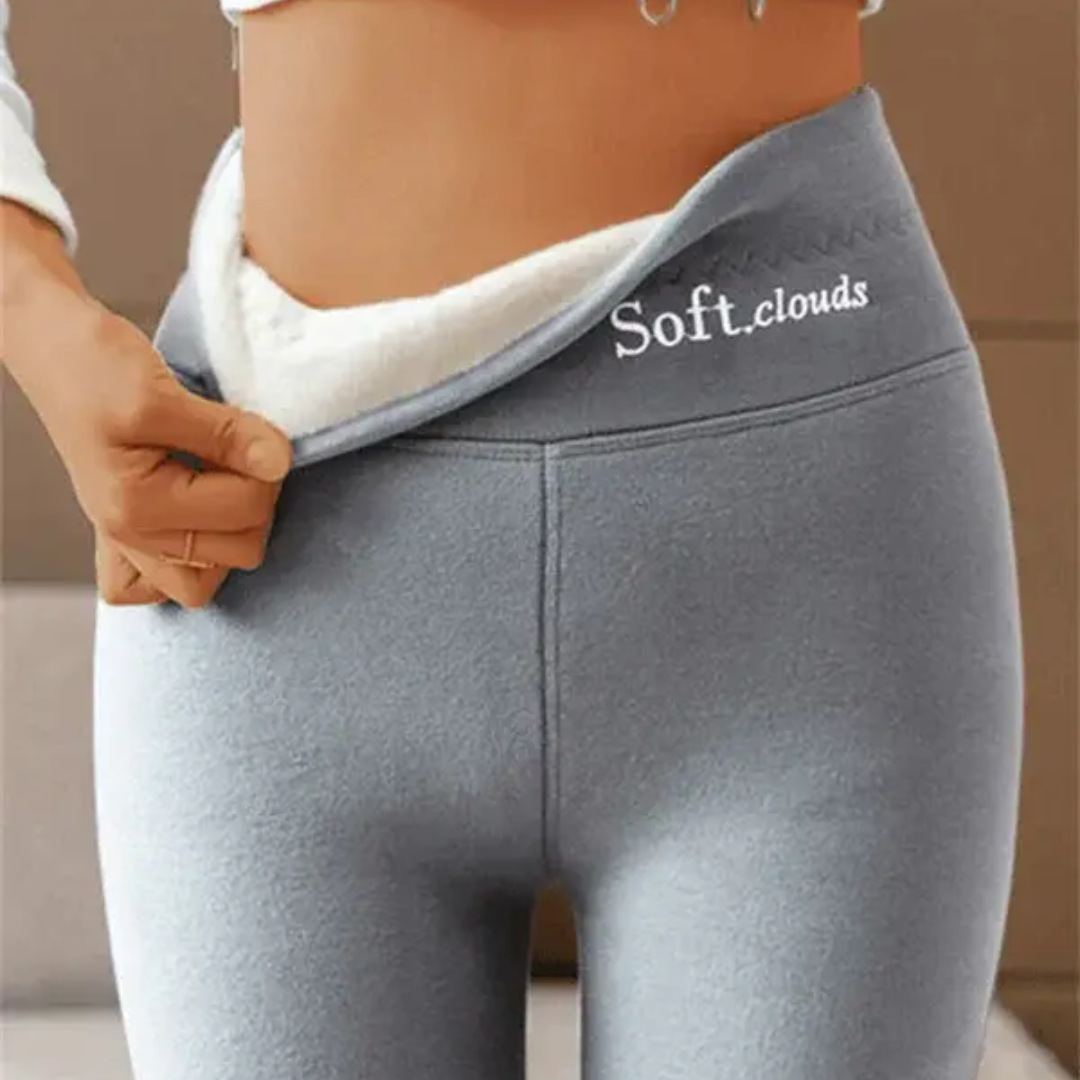 SoftClouds Legging | Fleece-gefütterte Schlankmachende Leggings