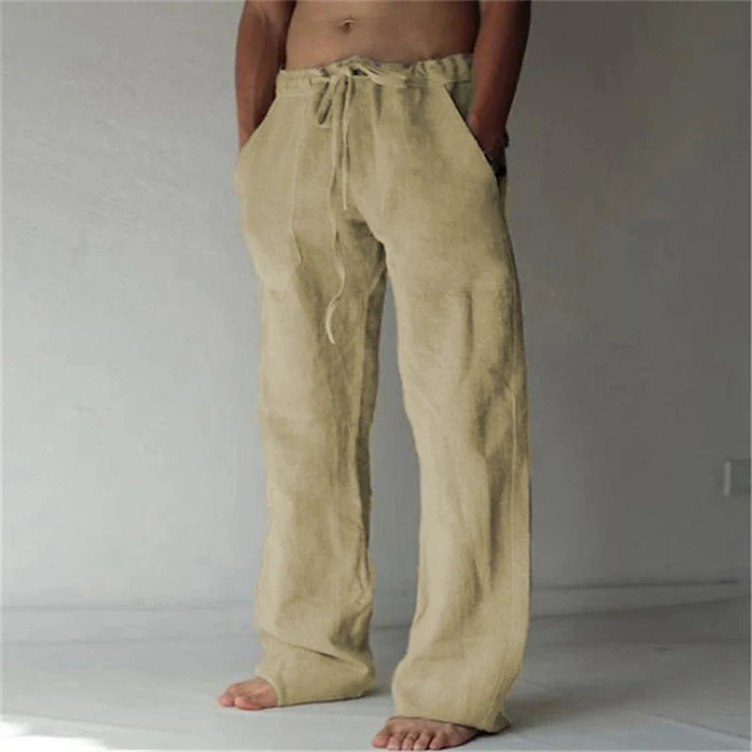 Arthuro Hosen | Herren Baggy Leinenhose