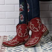 Cowgirl Stiefel | Western Kurzstiefel für Frauen