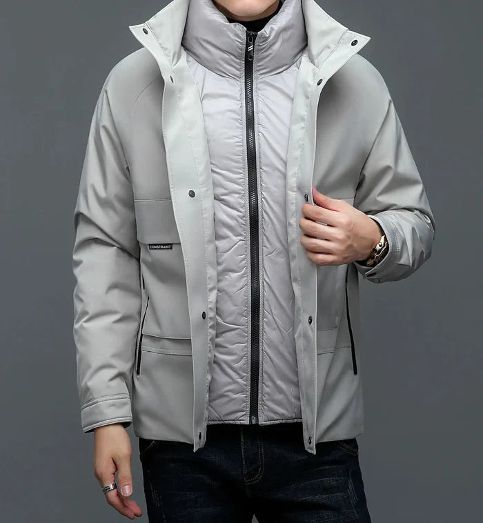 Arctic Parka | Warmer und stilvoller Herrenmantel mit Stehkragen