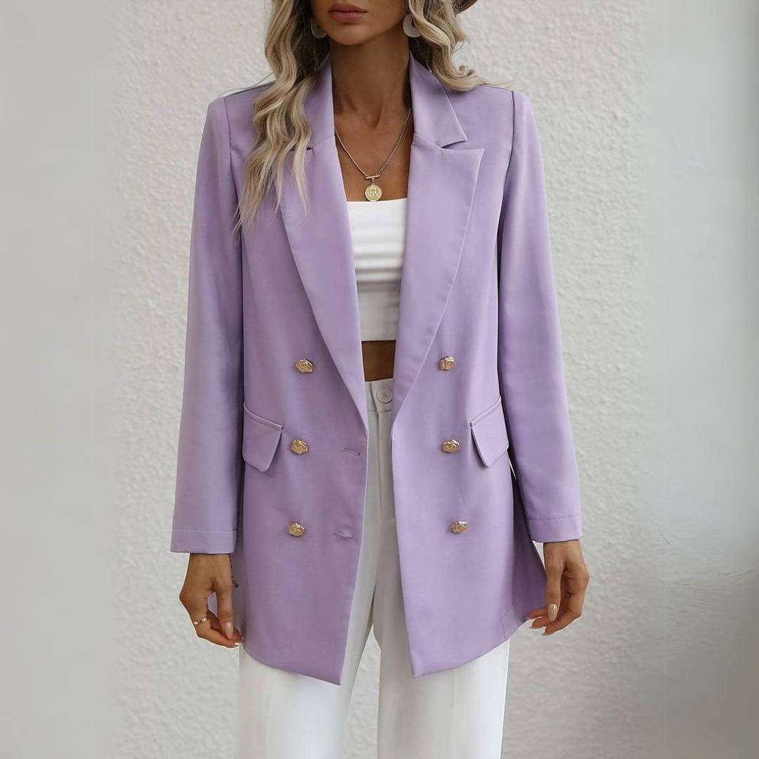 Anna Blazer | Bequemer Damenblazer in Pastellfarben für den Sommer