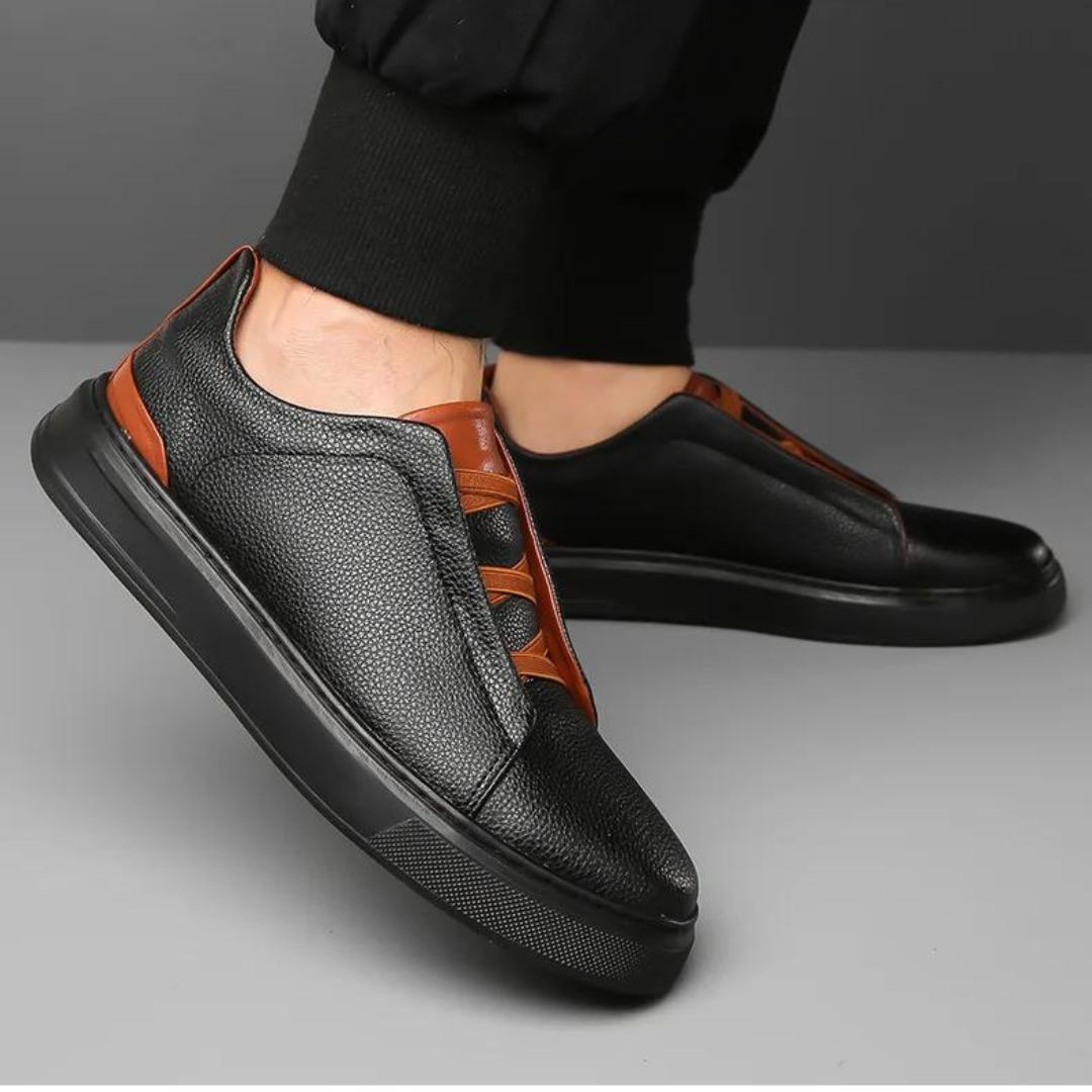 Zega Slip-On-Schuhe | Klassische Herrenschuhe aus hochwertigem Leder