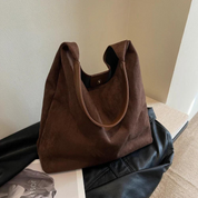 Hanna Suede Shopper Bag | Hochwertige Wildleder Tote Bag für Jeden Anlass