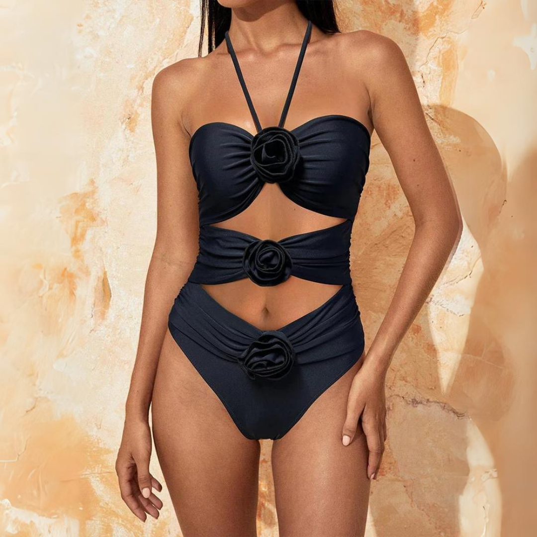 Peachtan Badeanzug | Strandkleidung mit hoher Taille für Damen | Braut Badeanzug für Frauen