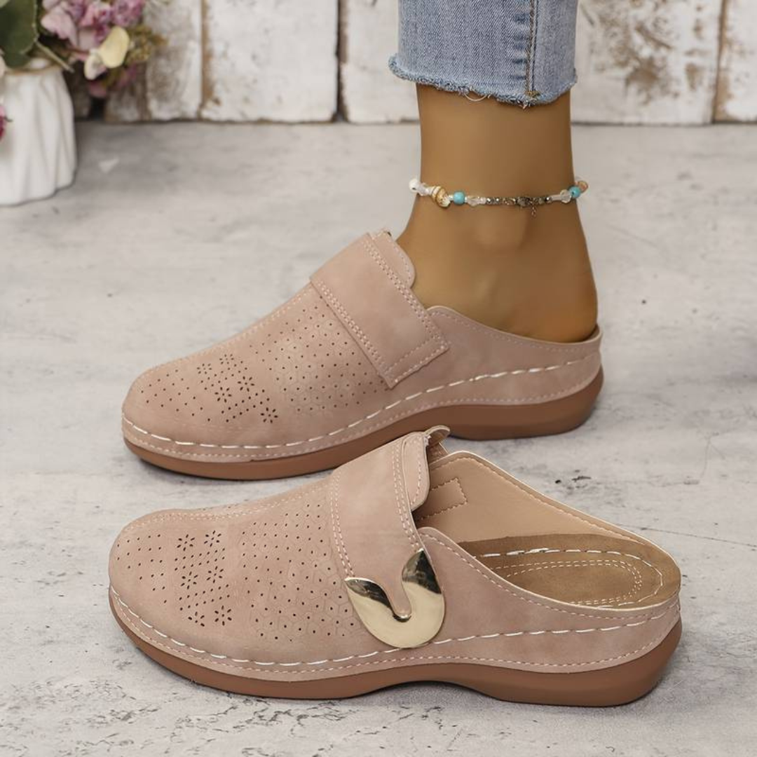 Orthopädische Sandalen | Bequeme Slip-On Keilsandalen für den täglichen Gebrauch