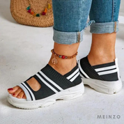 Knitted Sandalen | Orthopädische Fußgewölbestütze Sandalen für Frauen