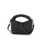 Frieda Tasche | Trendige Mini-Tasche aus geflochtenem PU-Leder für den täglichen Stil