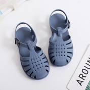 Sofia Sandalen | Stilvolle flache Jelly-Sandalen mit weicher Sohle und Hohlmuster