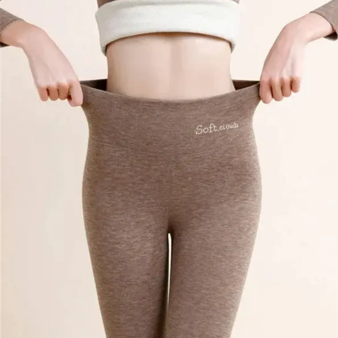 SoftClouds Legging | Fleece-gefütterte Schlankmachende Leggings