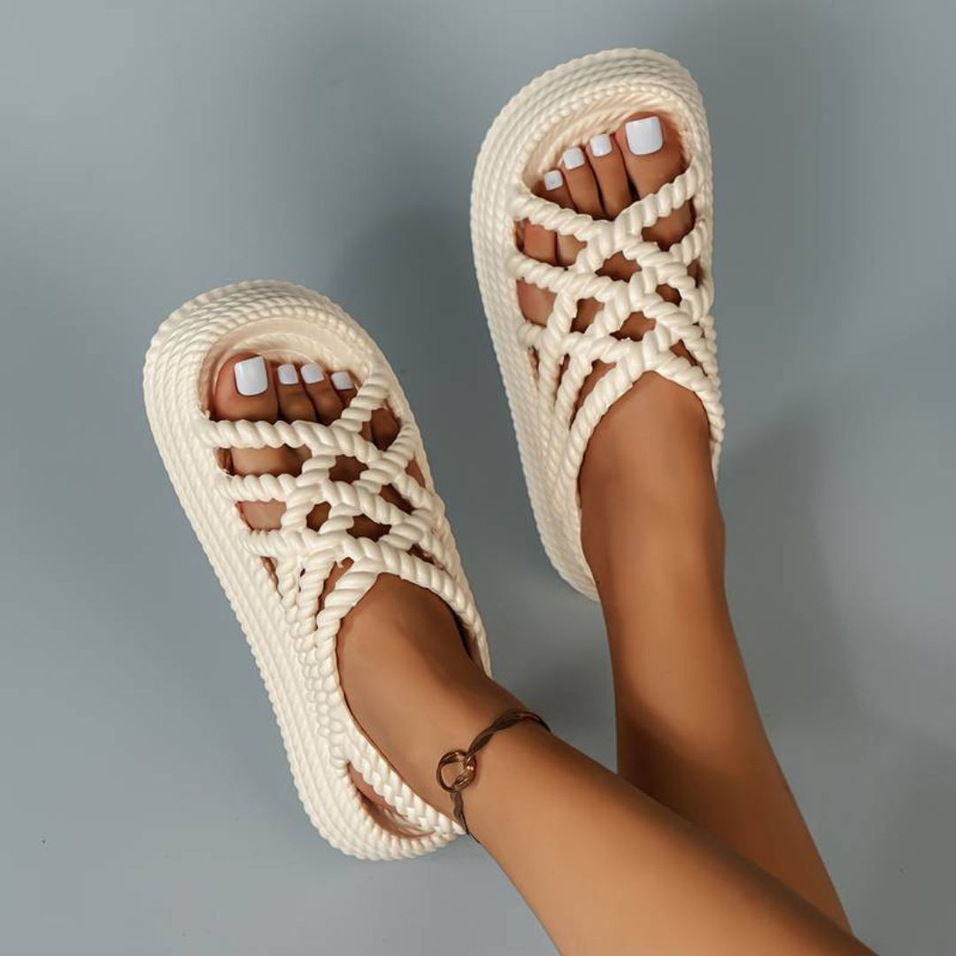 Greta  Sandalen | Stilvolle und bequeme Slip-On Sandalen für den Sommer