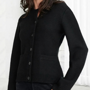 Anna Knopf-Cardigan | Weicher Cardigan mit Knopfdetails