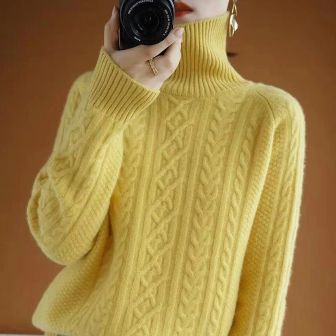 Lisen Strickoberteil | Warmer Damenpullover