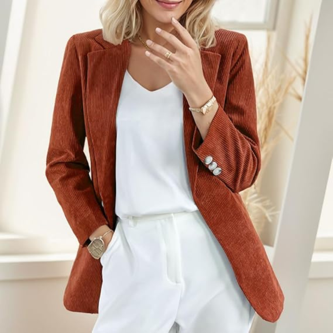 Brook Jacke | Formelles Cord-Design für Damen