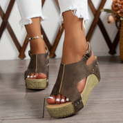 Heidi Wedge Sandalen | Schicke Sommer-Style-Sandalen mit Komfort