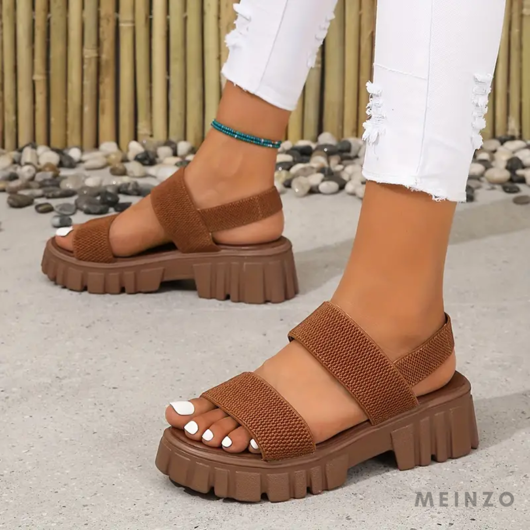 Garboare Sandalen | Damen-Casual-Sandalen mit elastischem Band für Komfort