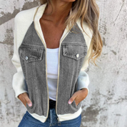 Hilda Denimjacke | Moderne Damenjacke aus Jeansstoff