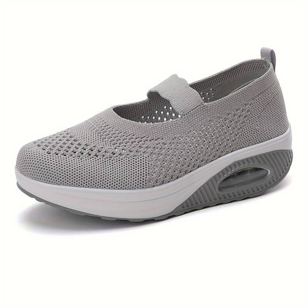 Bequeme Slip On Sneakers | Lässige bequeme orthopädische Schuhe für Frauen