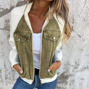 Hilda Denimjacke | Moderne Damenjacke aus Jeansstoff