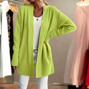 Angela Feinstrickjacke | Zeitloser Cardigan im Schlichten Look