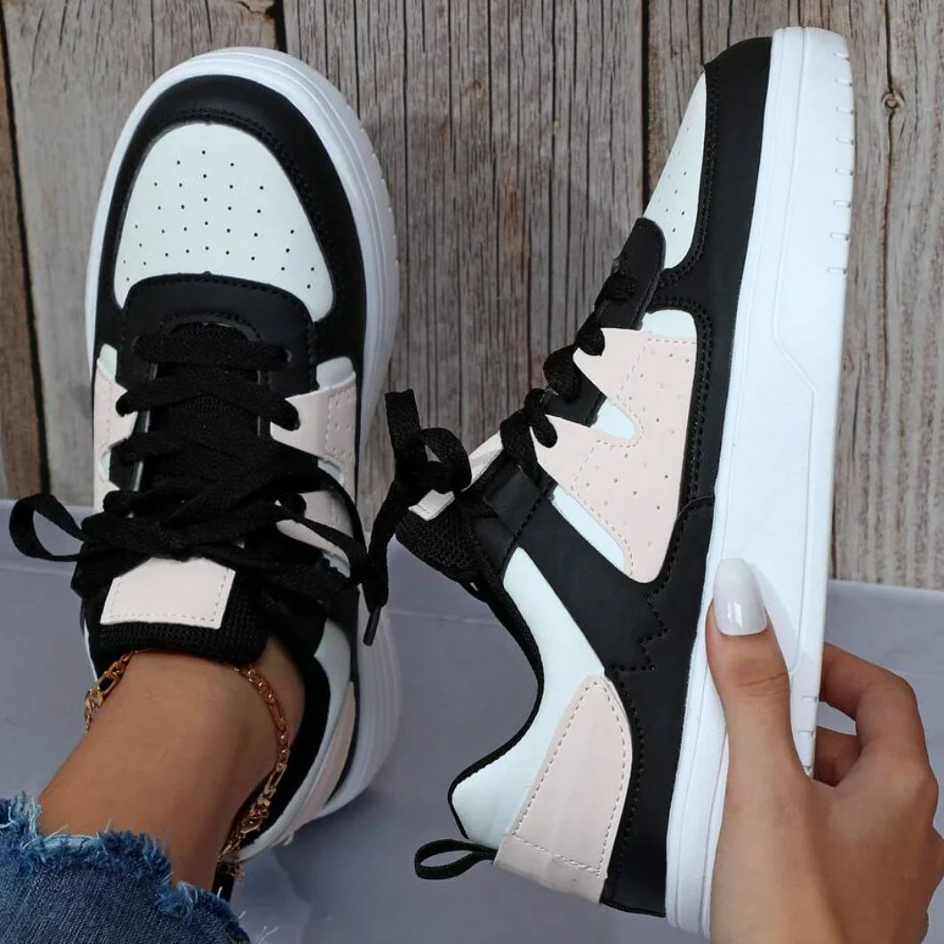 Clara Air Sneakers | Trendige, bequeme Damenschuhe mit hohen Sohlen