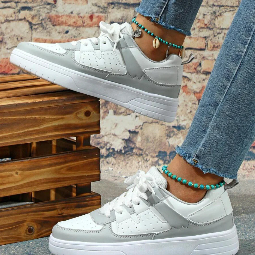 Clara Air Sneakers | Trendige, bequeme Damenschuhe mit hohen Sohlen