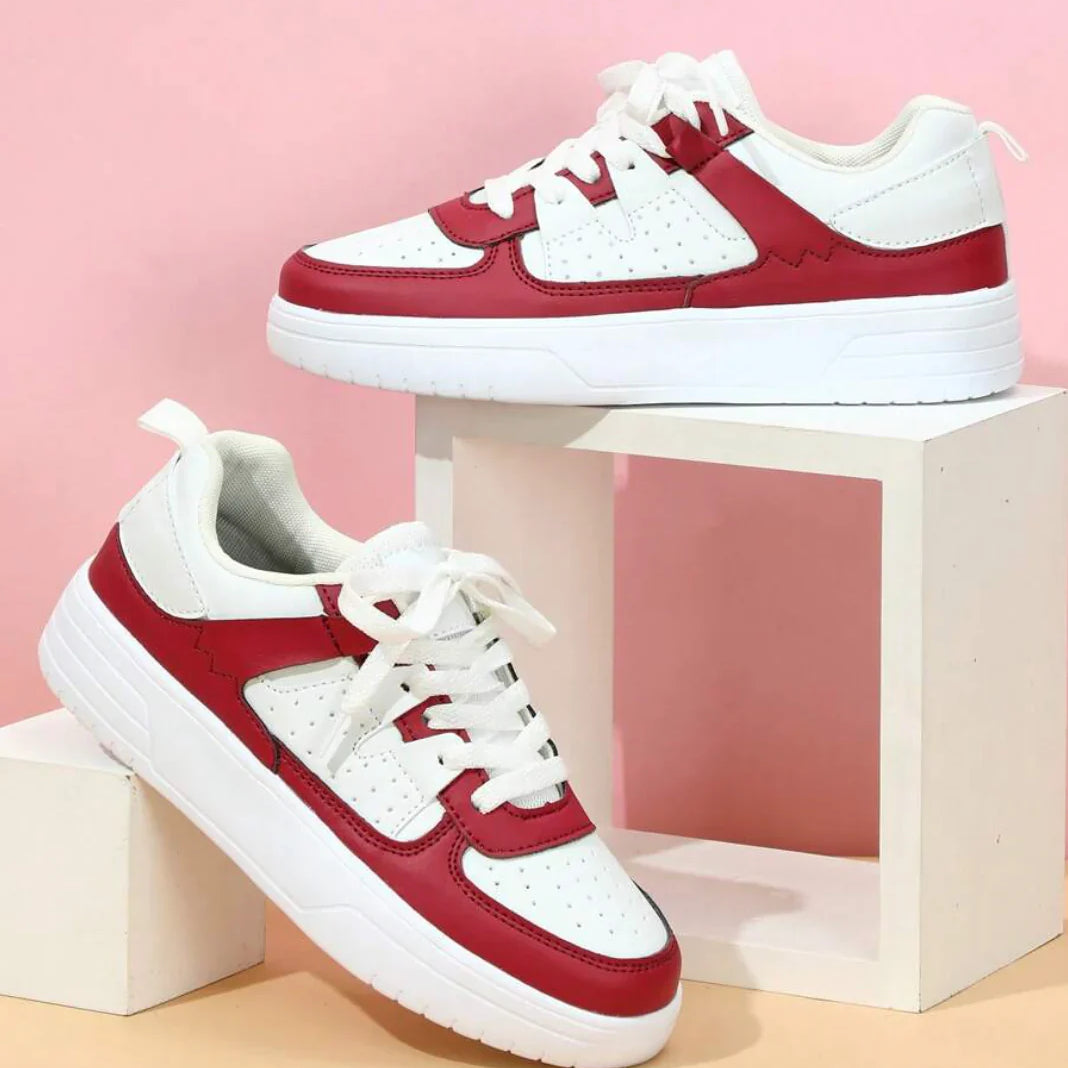 Clara Air Sneakers | Trendige, bequeme Damenschuhe mit hohen Sohlen