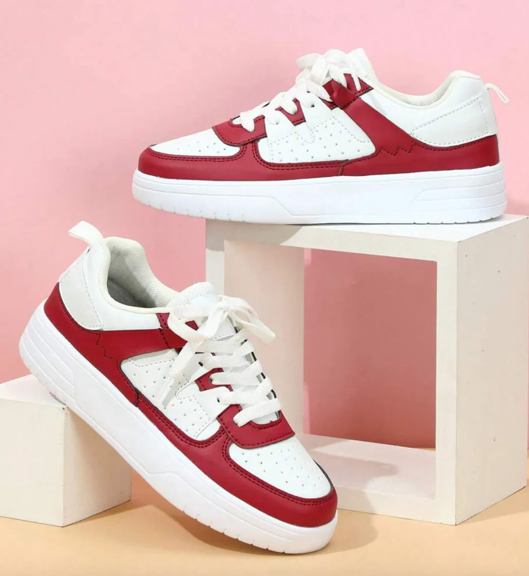 Clara Air Sneakers | Trendige, bequeme Damenschuhe mit hohen Sohlen