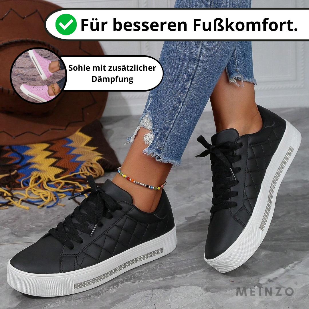 Gucc Sneakers | Damen Sneaker mit orthopädischem Charme