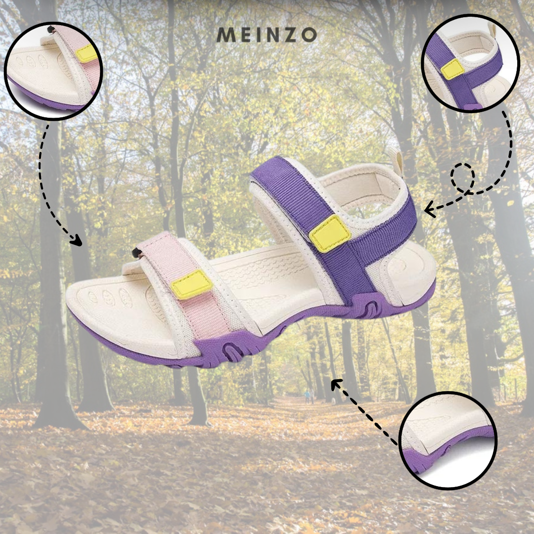 Outdoor Sandalen | Damen Wandersandalen mit verstellbaren Riemen