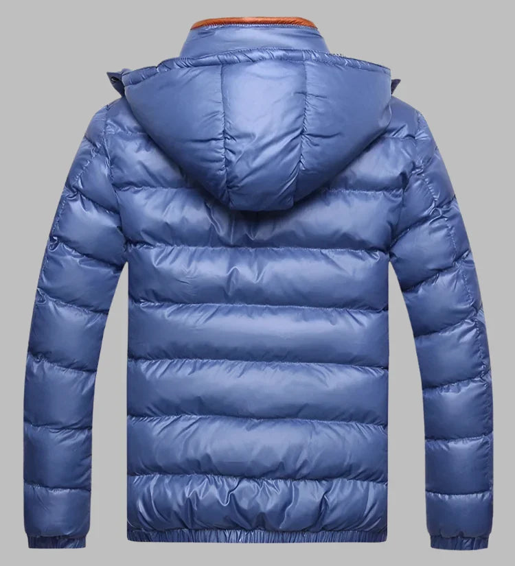 Beluci Puffer | Warme wasserdichte Puffer-Winterjacke für Herren für eisige Bedingungen