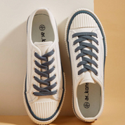 Canvas Sneakers | Sportliche Schnürschuhe für Damen